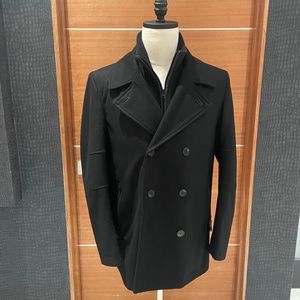 Marc Jacobs Pea Coat Black M